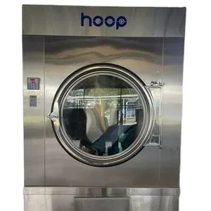 Hoop 50kg kapasiteli ticari kurutma çamaşır kurutma makinesi için otel hastane çamaşır fabrikası