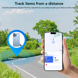 Localisateur intelligent Android compatible avec Google Find My Device et Apple Find My, certifié MFI, traqueur Bluetooth pour clés, animaux de compagnie, bagages - Product Image 3