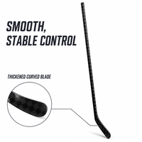 Bâton de hockey sur gazon pour jeunes, en fibre de carbone, modèle junior, pour débutants, durable, OEM, haute qualité, sûr pour les enfants, lame personnalisée