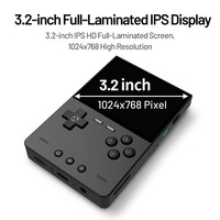 TRIMUI BRICK Console de jeu portable écran IPS 3.2 pouces Mini Console de jeux de simulateur Linux rétro Portable classique pour PSP PS1