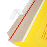 Kostenlose Muster Großhandel Maßgefertigte Kraft-Umschläge Versandtaschen aus Karton Selbstklebende Papierumschläge für DHL FedEx EMS SF