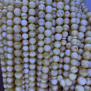 Gioielli in ambra naturale ambra russa di alta qualità pelle di tigre modello ambra bianca 12-17mm perline di preghiera musulmana Complete con Imam - Product Image 6