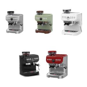 Machine à expresso commerciale avec moulin intégré, machine à café semi-automatique 16-20 bars, style italien, pour la maison, l'hôtel, le bureau, le café - Product Image 6