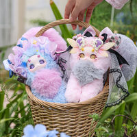 Tutulong 7ème Génération Jouet en Peluche Boîte Mystère Maomaolong Créature Fantastique Carnet de Rêves Jouets à Pousser avec 6 Pièces