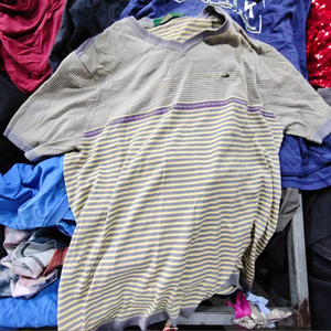 Used <strong>UK</strong> Men T-shirts Wholesale Grade B Second Hand Clothes Mixed Apparel Cotton Used Clothes 45kg Bales - Product Image 2