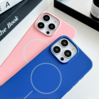 Nouvelle coque de téléphone mobile officielle brillante avec placage AF pour iPhone 17 Pro Max, sérigraphie, compatible avec la charge sans fil