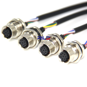 Kabel Sensor IP67 IP68 3pin 4 Pin 8pin Pria Wanita M12 M8 kustom tahan air - Product Image 4