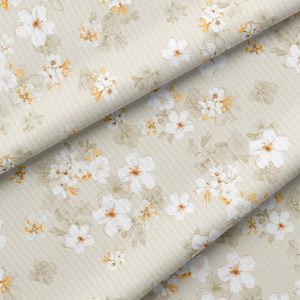 Tissu côtelé extensible en polyester sur mesure, 1x1, 2x2, non brossé, pour vêtements, vente en gros - Product Image 4