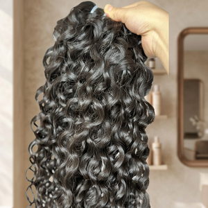 VGP 100% Raw Brazilian Virgin Remy Human Hair Hair Bundles 16 Inches Cuticle <b>Clip</b> Double Braiding All Colors 100g - Product Image 3