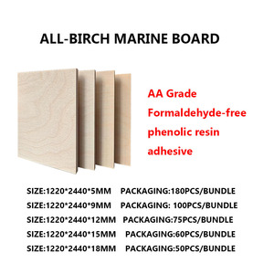 Pannello <span class=keywords><strong>in</strong></span> Legno di Betulla Marino 1220x2440 mm, Vari Spessori, per Scafi di Barche, Mobili per Ville, Compensato Marino - Product Image 1