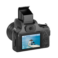 Epro Professional DC207 Dijital Kamera 68MP 28X Zoom Filtreli Vlog Video Kompakt Çocuklar İçin En İyi DSLR Kamera 4K 2.8 inç Wifi Aktarım