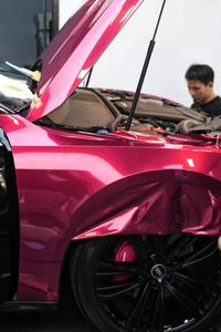 Film de protection de voiture Euromaster, nouvelle couleur changeante, anti-rayures, PVC, film intégral pour carrosserie, finition super brillante, épaisseur 7,5 mil, luxe, 3-5 ans - Product Image 6