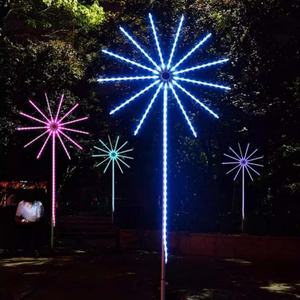 Luces LED Decorativas para Exteriores, Multicolor, Inteligentes, RGB, Control por Aplicación, Tira RGBIC Mágica, Decoración Navideña, Luces LED de Fuegos Artificiales Nocturnas - Product Image 6