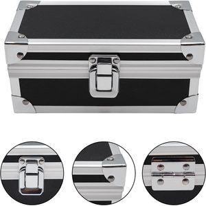 Boîte à monnaie en alliage d'aluminium pour espèces, porte-monnaie, organisateur <span class=keywords><strong>de</strong></span> billets, plateau à monnaie à une seule rangée, boîte <span class=keywords><strong>de</strong></span> rangement pour argent - Product Image 2