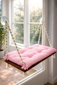 Hamac-lit pour fenêtre avec étagère - Product Image 2