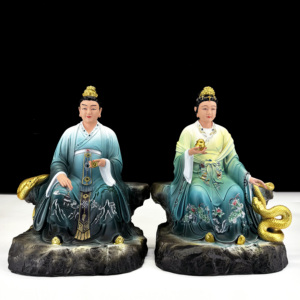 Xianjia idols สี่ครอบครัวใหญ่ baojiaxian husan grandma taoist เครื่องประดับสุนัขจิ้งจอกงูงูเหลือมนางฟ้างานฝีมือเรซิ่น - Product Image 3