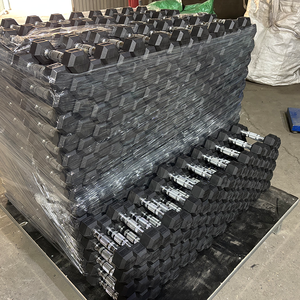 ชุดดัมเบลยางหกเหลี่ยมคุณภาพพรีเมียมจากโรงงาน ขายส่ง อุปกรณ์ออกกำลังกายสำหรับการฝึกความแข็งแรงที่บ้าน การออกกำลังกาย และการสร้างกล้ามเนื้อ - Product Image 3