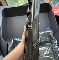 Untuk GIGABYTE RX7700 XT 12GB GDDR6 GAMING OC Adaptor Layar 192Bit Akselerator GPU Desktop