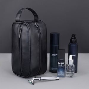 Bolsa de Aseo de Cuero PU, Marca Privada, Bolsa de Maquillaje Personalizada, Set de Bolsas para Maquillaje - Product Image 2