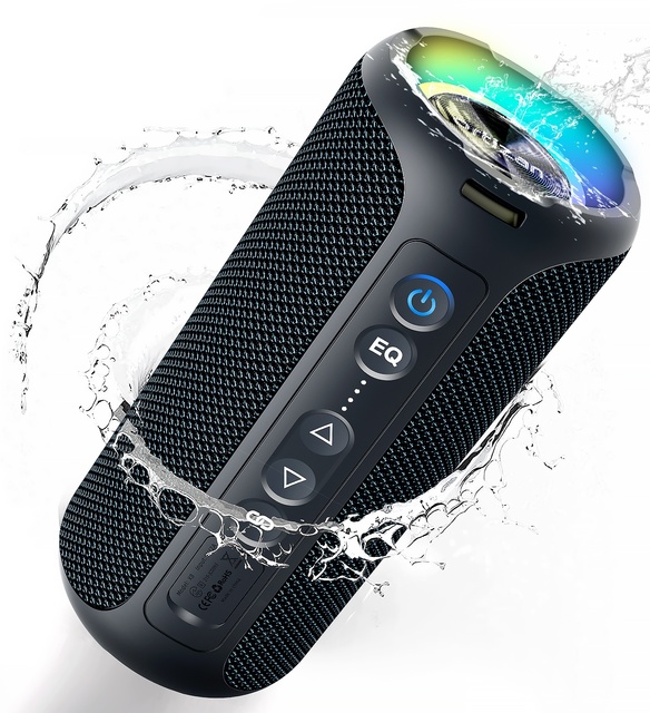 Mini Wireless for Bluetooth Speaker Portable for Outdoor Sports Waterproof Bike Home Theatre Stage & Parties Use for Computers