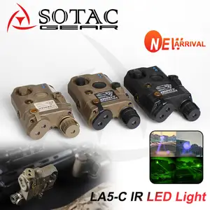 SOTAC GEAR Тактический свет LA5-C лазерный регулируемый ИК светодиодный свет красный зеленый ИК лазер LA5 C с дистанционным переключателем давления