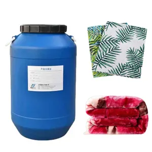 Agent auxiliaire chimique épaississant hautement concentré pour l'épaississant de colorant d'impression de tissu de couverture