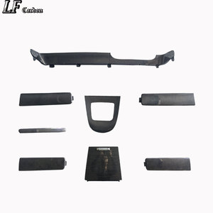 Set di Copertura Cruscotto in Fibra di Carbonio di Alta Qualità per <span class=keywords><strong>Mercedes</strong></span> Benz Classe G W463 G500 2002-2016 Installazione di Lusso con Nastro Cornice in Legno - Product Image 2