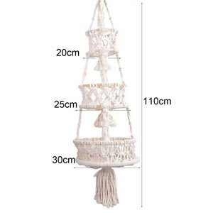Décoration murale Boho pour fille ronde <span class=keywords><strong>en</strong></span> <span class=keywords><strong>osier</strong></span> panier suspendu plateau miroir plante petit stockage noir naturel <span class=keywords><strong>tressé</strong></span> éthiopien grand - Product Image 5