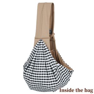 Tas pembawa hewan peliharaan portabel depan nilon besar <span class=keywords><strong>Label</strong></span> pribadi tas selempang kucing tas selempang anjing kecil pembawa hewan peliharaan - Product Image 2