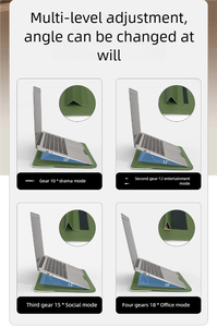 Túi đựng laptop da PU mỏng TAIKESEN, có chức năng chân đế, dành cho <span class=keywords><strong>MacBook</strong></span> Air - Product Image 6