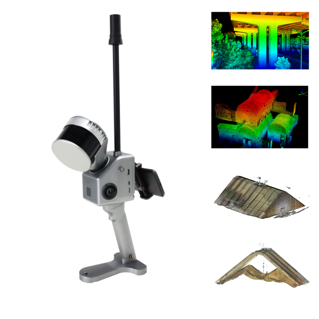 GEOSUN GS-100G Portable SLAM GNSS RTK LiDAR Handheld 3D Scanning Machine Industrial SLAM Algorithm Building Facade Survey 1 Year