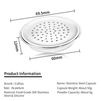 Capsules de café rechargeables et réutilisables Icafilas pour Senseo, dosettes de café rechargeables pour Senseo