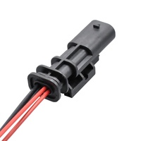 UL-Certified Pro 2-Pin LED lampu pintu mobil saklar Harness & perakitan kabel untuk otomatis/elektronik