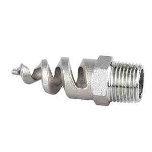 Stainless Steel 316L Spiral Nozzle 4 8 1 Inch Desulfurization Dust Removal Anti <b>Clogging</b> Cleaning Nozzle Mechanical - Product Image 1