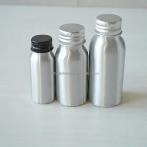 15 30 50 Ml 80 100 120 Ml 150 250 Metalen Aluminium Fles Met Metalen Deksel Voor Cosmetische Olie