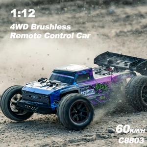 รถบังคับวิทยุ SJY C8803 RTR 1/12 2.4G 4WD Brushless RC Car Wind Walker รถบรรทุกออฟโรดความเร็วสูง พร้อมไฟ LED ของเล่นรถแบบจำลอง - Product Image 2