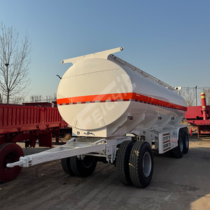 <span class=keywords><strong>Rimorchi</strong></span> del camion cisterna del semirimorchio della struttura della capriata del acciaio al carbonio da 26,000 litri con la configurazione a tre assi - Product Image 2