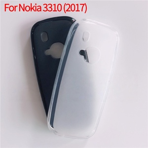 Fabricant Vierge Mat Doux Givré Couverture Arrière TPU <span class=keywords><strong>Noir</strong></span> Housse de Téléphone Portable pour <span class=keywords><strong>Nokia</strong></span> <span class=keywords><strong>3310</strong></span> (2017) - Product Image 2