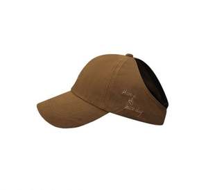 Gorras deportivas unisex de algodón de alta calidad con bordado, sin espalda, para coleta, estilo béisbol, de tela común, para venta al por mayor - Product Image 3