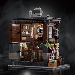 Bloques de Construcción Brick Joy 66055, Juguete Educativo, Adorno de Escritorio de Tienda Antigua, Partículas Pequeñas de Plástico para Ensamblaje Transfronterizo - Product Image 1