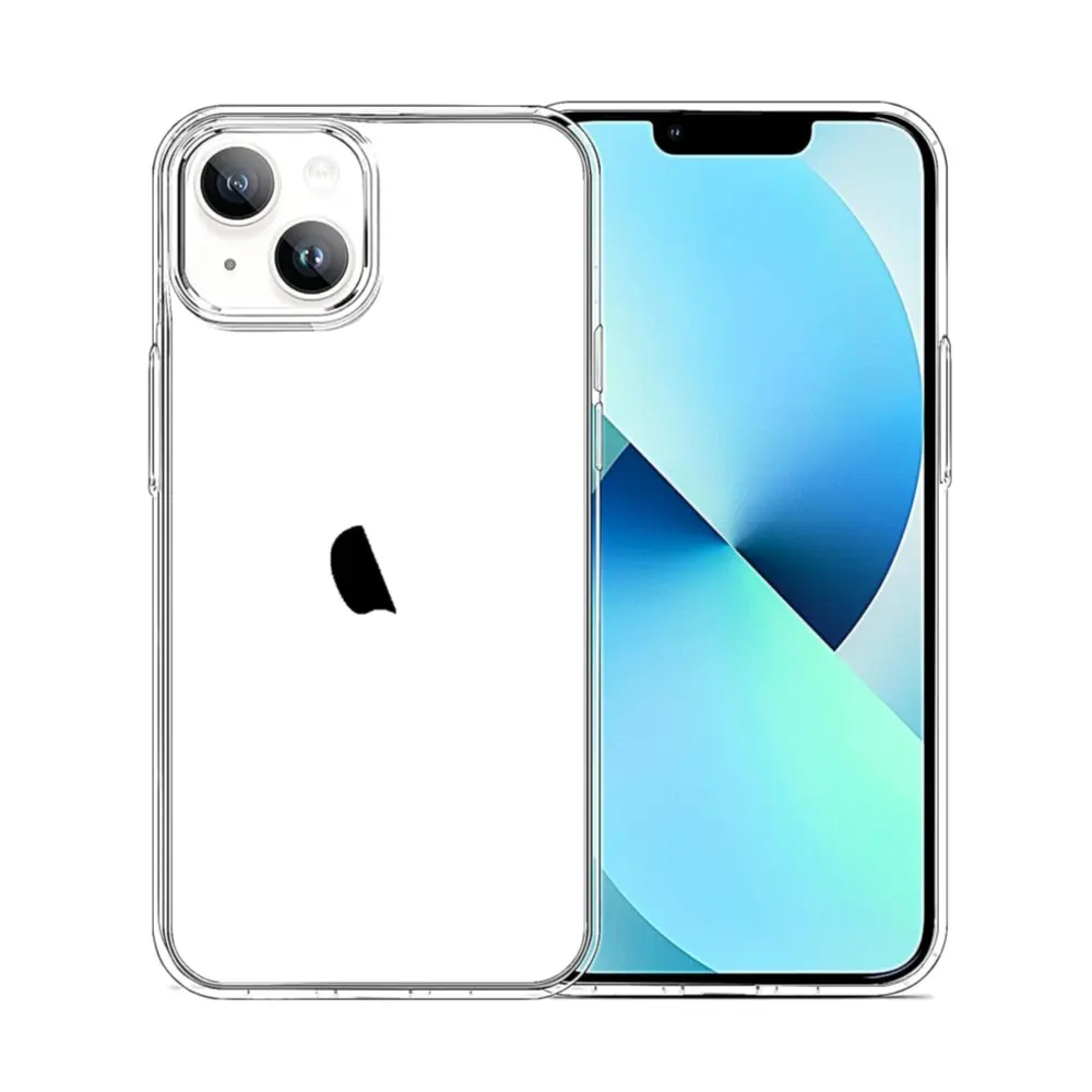 Transparente 1,5mm Kristallklare TPU Telefonhülle Rückenabdeckung für iPhone 11 12 13 Pro Max