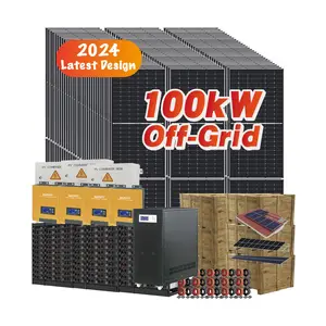 Năng lượng mặt trời hệ thống năng lượng 100kw tắt lưới năng lượng mặt trời hệ thống điện chi phí 100kw năng lượng mặt trời Hệ thống bộ hoàn chỉnh 100kw