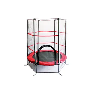 실내 운동장을 위한 안전 그물을 가진 가구 아이 trampoline 체조 trampoline