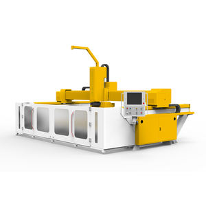 Pont entièrement automatique 5 axes scie pierre <span class=keywords><strong>CNC</strong></span> routeur marbre découpeuse 45 degrés tuile coupe pierre tombale gravure <span class=keywords><strong>Machine</strong></span> - Product Image 2