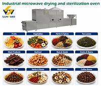 Machine de séchage multifonctionnelle au micro-ondes : Stérilisation et séchage pour aliments/granulés alimentaires