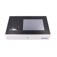 ECSUU 6698CL standard 1U rack Intel celeron J1900 1.8G 8 pouces 3G 4G WIFI voiture pc écran tactile Affichage LED mini ordinateur