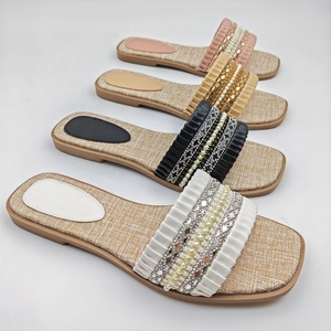 <span class=keywords><strong>Ciabatte</strong></span> da <span class=keywords><strong>Casa</strong></span> in PU di Buona Qualità per Donne, Sandali Piatti alla Moda, <span class=keywords><strong>Ciabatte</strong></span> da Spiaggia <span class=keywords><strong>Eleganti</strong></span> per Signore - Product Image 1