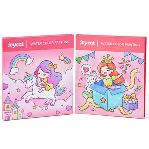 أطقم لوحات ألوان مائية للأطفال من سن 3-فنون وهدايا كتاب مزدحم للأبوين 8-مرحلة ما قبل المدرسة التعليمية - Product Image 4