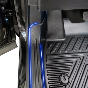 Alfombrillas de Lujo para Auto, Juego Completo de Plástico TPE, para Conducción con Volante a la Izquierda, Fáciles de Limpiar, con Alfombrilla para Maletero Trasero, para Honda Passport 2024 - Product Image 2