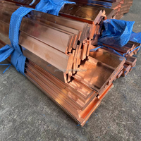 Barre plate en cuivre TP1 Cuivre pur de qualité supérieure